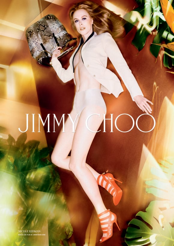 Nicole Kidman dans la nouvelle campagne printemps-été 2014 de Jimmy Choo