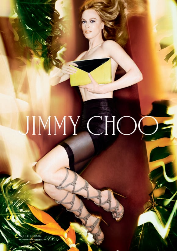 L'actrice australienne Nicole Kidman dans la nouvelle campagne printemps-été 2014 de Jimmy Choo