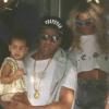 Exclusif - La sublime Beyoncé et Jay Z à la sortie de leur hotel avec leur fille Blue Ivy à Miami, le 1er janvier 2014.