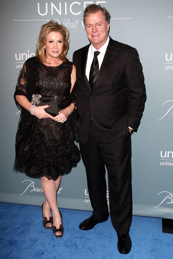 Kathy Hilton et son mari Richard lors du gala UNICEF à Beverly Hills, le 14 janvier 2014.