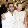 Kate Moss et Marc Jacobs célèbrent le défilé Vuitton en 2011. Les deux amis sont très proches, y compris en dehors de la modosphère, une fois les caméras éteintes.