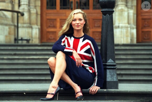 Kate Moss ambassadrice de la Fashion Week de Londres en 1997