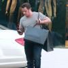 Exclusif - Chaz Bono fait du shopping à West Hollywood, le 14 janvier 2014.