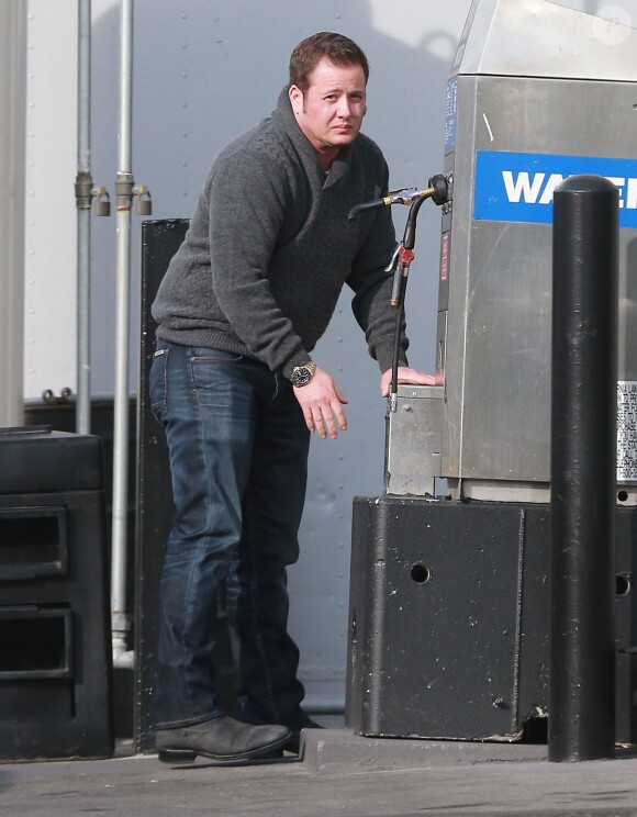 Exclusif - Chaz Bono à Los Angeles, le 9 janvier 2014.
