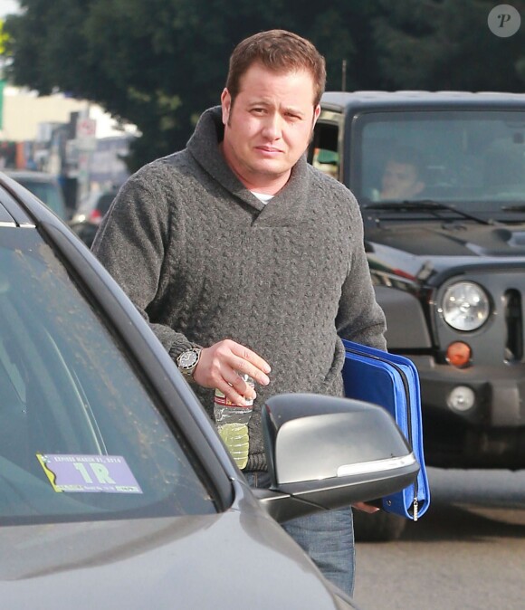 Exclusif - Chaz Bono à Los Angeles, le 9 janvier 2014.