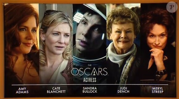 Oscars 2014, les nominations dévoilées le 16 janvier 2014 : meilleure actrice dans un second rôle