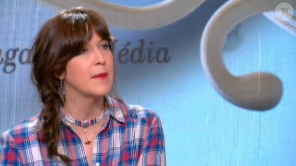 Daphné Bürki dans Le Tube sur Canal+, le samedi 18 janvier 2014.