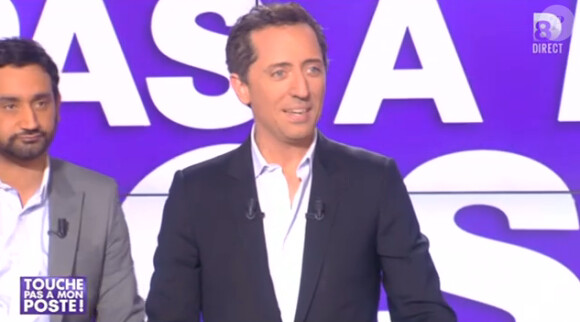 Gad Elmaleh était l'invité de Cyril Hanouna dans l'émission "Touche pas à mon poste", lundi 20 janvier 2014.