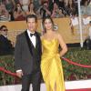 Camila Alves et Matthew McConaughey aux Screen Actors Guild Awards à Los Angeles, le 18 janvier 2014.