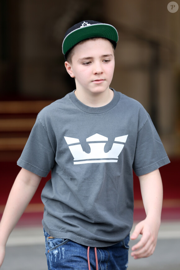 Rocco, le fils de Madonna, à Paris le 11 juillet 2012. 