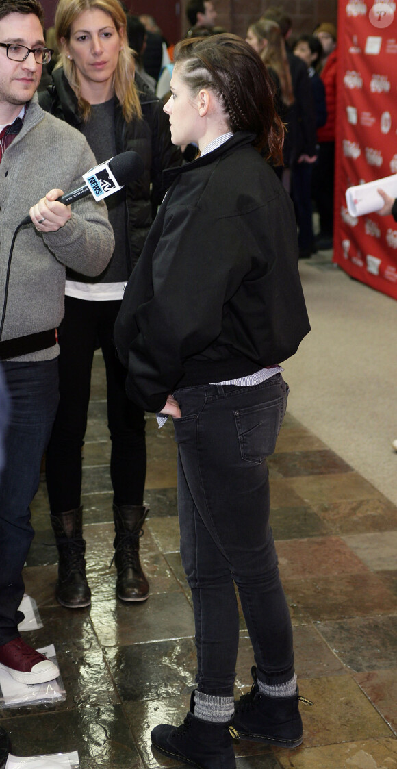 Kristen Stewart lors de la présentation du film Camp X-Ray au Festival de Sundance à Park City le 17 janvier 2014
