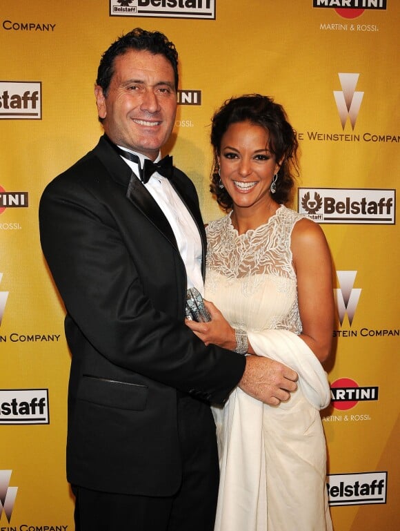 Eva LaRue et Joe Cappuccio assistent à une after party des Golden Globe le 17 janvier 2010