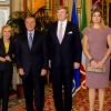 Visite officielle inaugurale du roi Willem-Alexander et de la reine Maxima des Pays-Bas en Italie le 23 janvier 2014