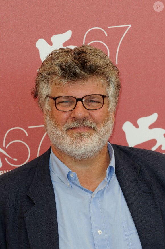 Carlo Mazzacurati lors du photocall du film 'La Passione' lors de la Mostra de Venise le 4 septembre 2010