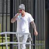 Jeremy Bieber, le père de Justin Bieber, arrive à la prison de Miami, le 23 janvier 2014.