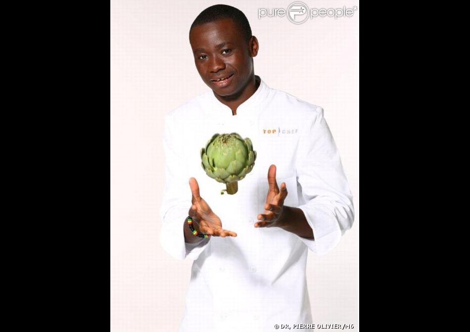 Dieuveil Malonga - Candidat de Top Chef 2014. L&#039;émission sera de retour le 20 janvier sur M6.