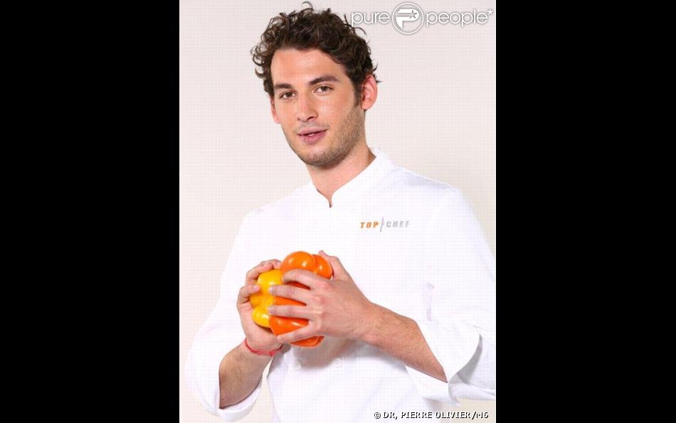 Alexis Braconnier, ex-particpant de la saison 2 - Candidat de Top Chef 2014. L&#039;émission sera de retour le 20 janvier sur M6.
