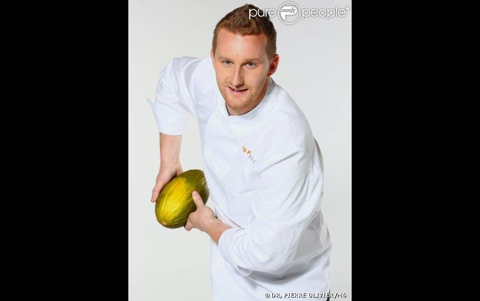 Julien Lapraille - Candidat de Top Chef 2014. L&#039;émission sera de retour le 20 janvier sur M6.