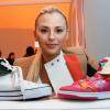 Marion Bartoli lançait le 27 janvier 2014 au salon Who's Next à Paris sa collection de Wingista, petit accessoire de mode pour les chaussures, en compagnie de Kelly Vedovelli