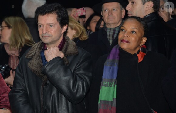 Christiane Taubira - Exclusif - Nuit de Chine au Grand Palais à Paris, le 27 janvier 2014.