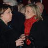 Martine Aubry et Claire Chazal - Exclusif - Nuit de Chine au Grand Palais à Paris, le 27 janvier 2014.