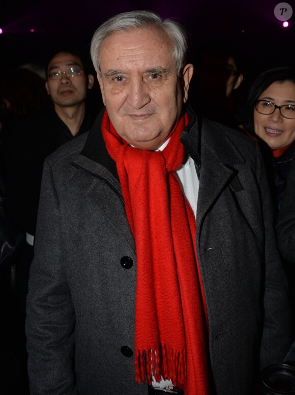 Jean-Pierre Raffarin et Gérard Leclerc - Exclusif - Nuit de Chine au Grand Palais à Paris, le 27 janvier 2014.