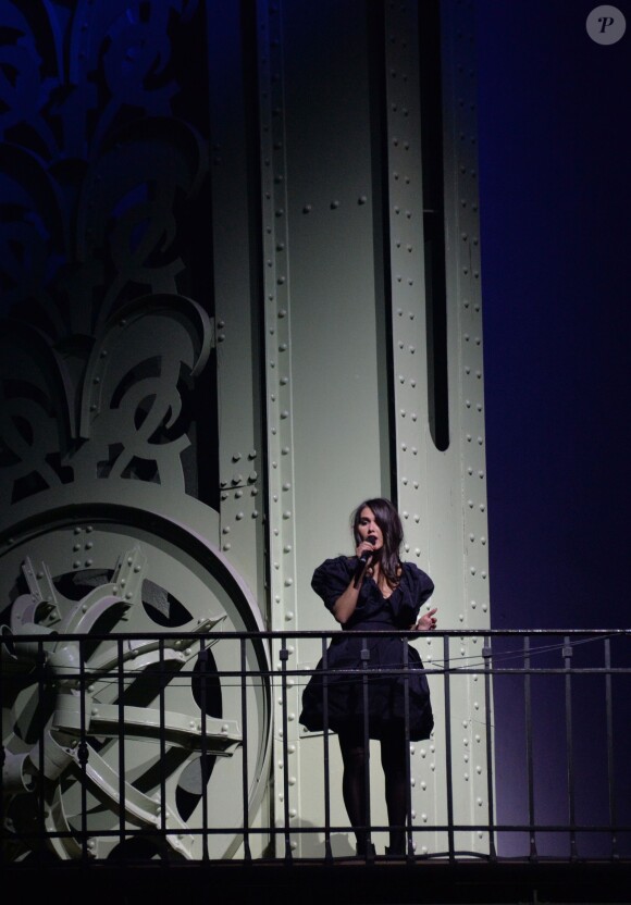 Joyce Jonathan - Exclusif - Nuit de Chine au Grand Palais à Paris, le 27 janvier 2014.