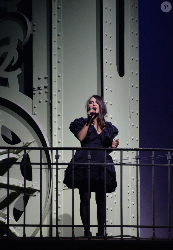 Joyce Jonathan - Exclusif - Nuit de Chine au Grand Palais à Paris, le 27 janvier 2014.