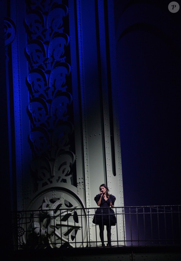 Joyce Jonathan - Exclusif - Nuit de Chine au Grand Palais à Paris, le 27 janvier 2014.