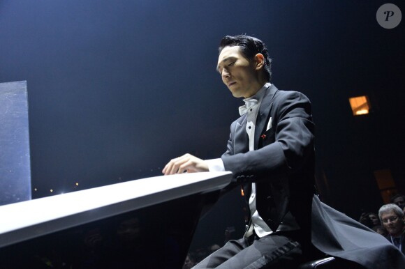 Mu Ye Wu - Exclusif - Nuit de Chine au Grand Palais à Paris, le 27 janvier 2014.