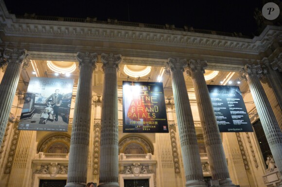 Exclusif - Nuit de Chine au Grand Palais à Paris, le 27 janvier 2014.