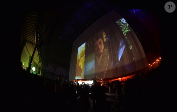 Exclusif - Nuit de Chine au Grand Palais à Paris, le 27 janvier 2014.