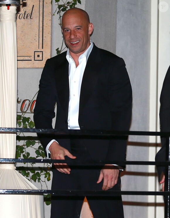 Vin Diesel à West Hollywood, le 12 janvier 2014.