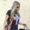 Fergie en pleine séance de shopping à West Hollywood, le 25 janvier 2014.
