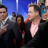 Rihanna, reine du photobomb avec les anciens acteurs de "La Fête à la maison", sur le plateau de l'émission Good Morning America.