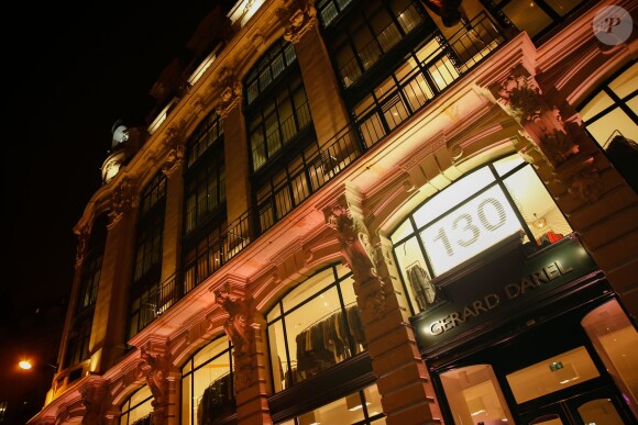 Inauguration de la nouvelle boutique Gerard Darel, le 130, à Paris, le 30 janvier 2014.