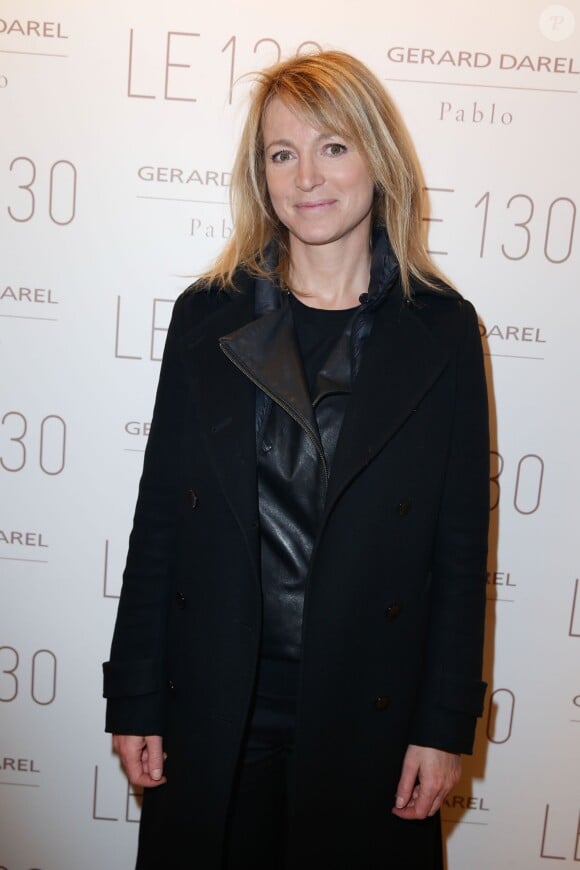 Florence Dauchez lors de l'inauguration de la nouvelle boutique Gerard Darel, le 130, à Paris, le 30 janvier 2014.