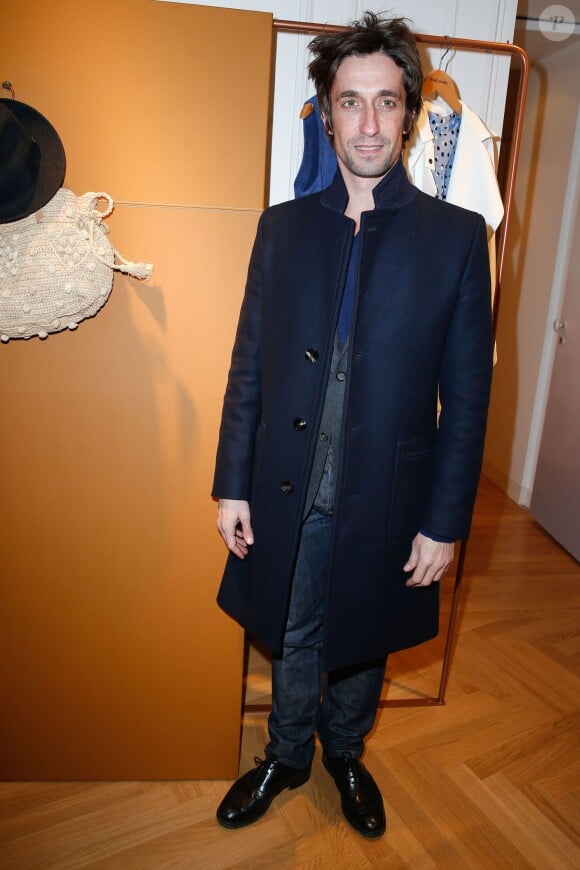 Benjamin Pech lors de l'inauguration de la nouvelle boutique Gerard Darel, le 130, à Paris, le 30 janvier 2014.