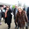 Bernadette Chirac, présidente de l'opération des Pièces jaunes, était à Lille, le 30 janvier 2014, pour remettre un chèque de 400 000 euros à la future maison familiale hospitalière (MFH). Elle y a rencontré Martine Aubry, maire de la ville.