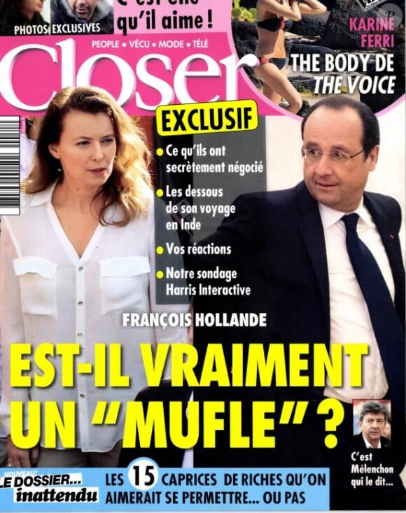 Le magazine Closer du 31 janvier 2014