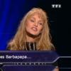 Arielle Dombasle et Vincent Niclo dans "Qui veut gagner des millions ?". Le 31 janvier