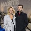 Virginie Efira et son compagnon Mabrouk El Mechri assistent à la 4ème Cérémonie des Magritte du Cinéma, au Square à Bruxelles, le 1er février 2014.