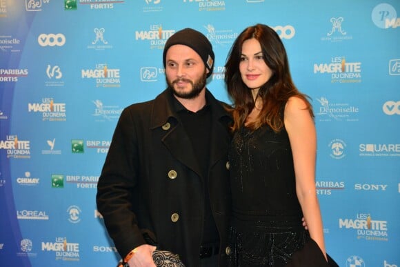 Helena Noguerra et Fabrice Du Welz à la 4ème Cérémonie des Magritte du Cinéma, au Square à Bruxelles, le 1er février 2014.