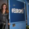 Sonia Mabrouk lors de l'inauguration du "Train Europe 1" pour les municipales 2014 à Paris le 2 février 2014