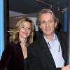 Wendy Bouchard et Nicolas Poincaré lors de l'inauguration du "Train Europe 1" pour les municipales 2014 à Paris le 2 février 2014
