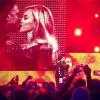 Beyoncé a rejoint son mari Jay Z sur scène lors de son show à la soirée DirecTV pour interpréter Drunk in Love. New York, le 1er février 2014.