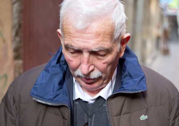 Régis de Camaret, lors de son arrivée au tribunal de Lyon, le 15 novembre 2012