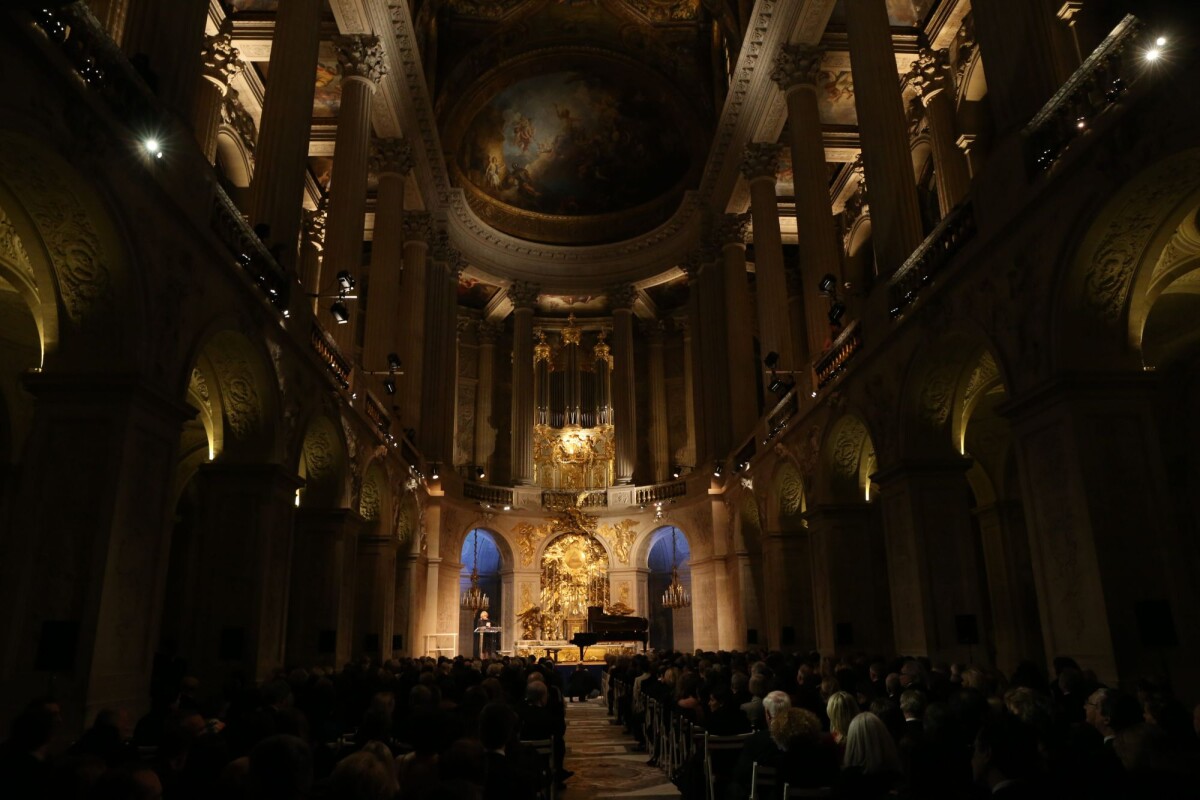 Photo Le Dîner De Gala Au Profit De La Fondation Avec Au Château De Versailles Le 3 Février