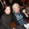 Kristin Scott Thomas et Ellen Von Unwerth lors du dîner de gala au profit de la Fondation AVEC au Château de Versailles, le 3 février 2014.
