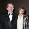 Jean-Louis Bruguière et sa femme lors du dîner de gala au profit de la Fondation AVEC au Château de Versailles, le 3 février 2014.
